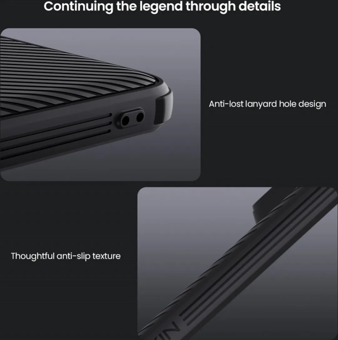 Nillkin CamShield Pro Hoesje Xiaomi Redmi Note 14 Pro - Zwart - afbeelding 6 van 6