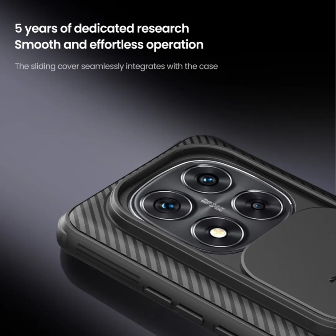 Nillkin CamShield Pro Hoesje Xiaomi Redmi Note 14 Pro - Zwart