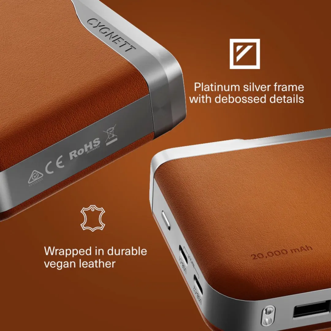 Cygnett Encore CY5631PBCHE Power Bank 20.000mAh - 65W - Bruin