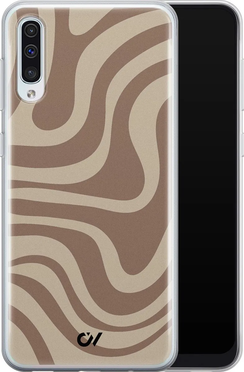 Casevibes Galaxy A50 Hoesje - Bruin - S/A50/UV/022