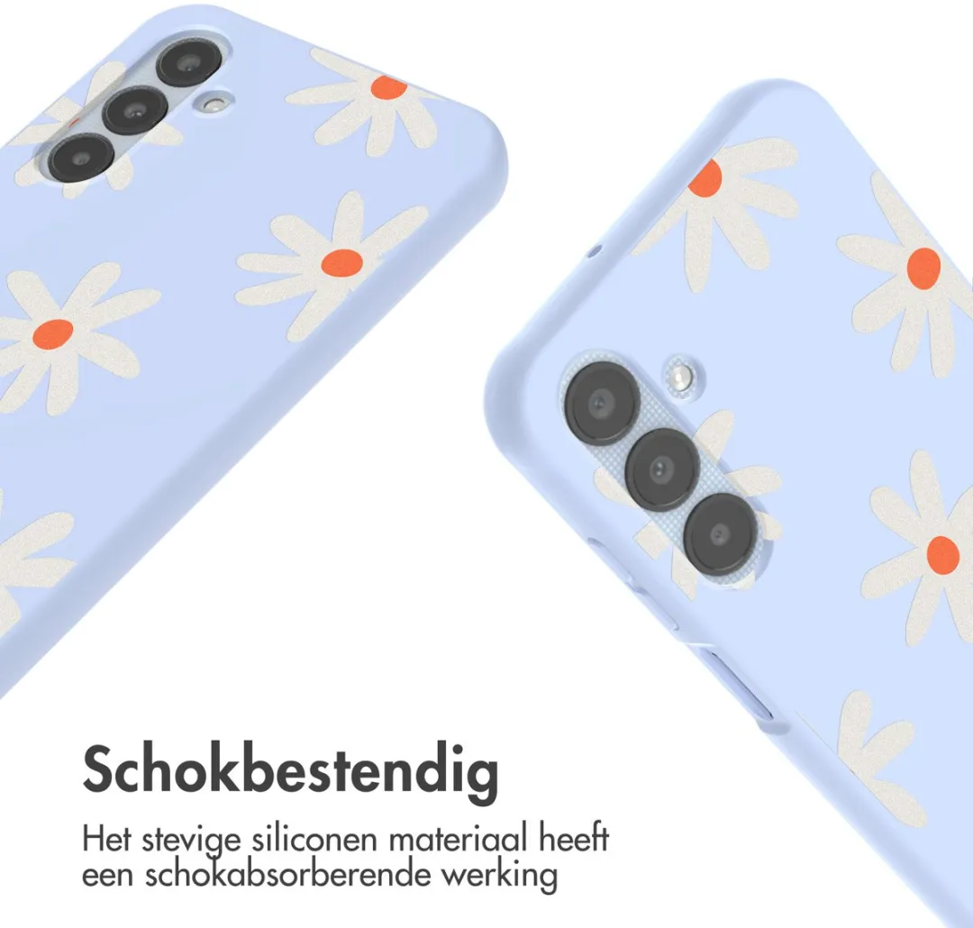 Imoshion Hoesje Samsung Galaxy A25 - Lila Flower Distance