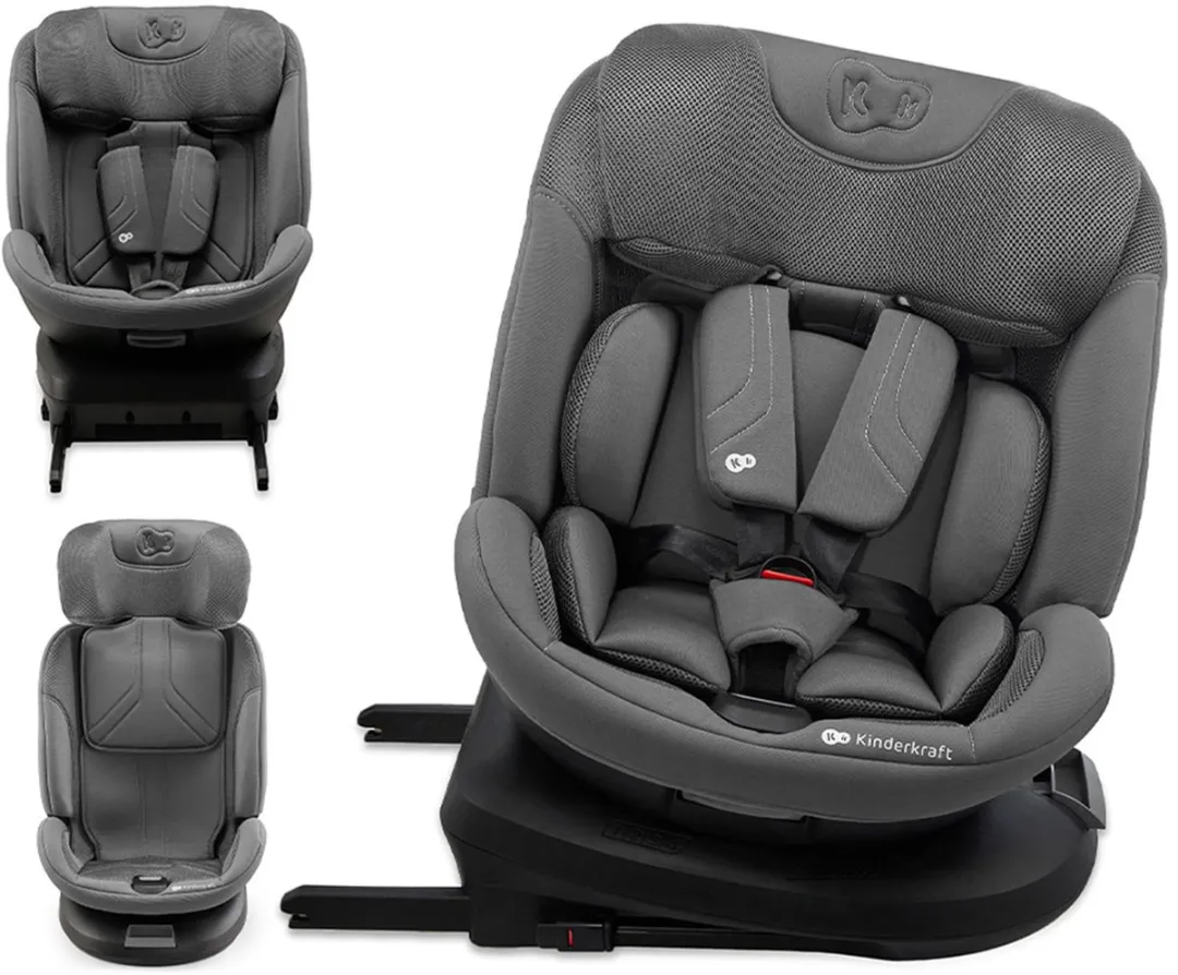 KinderKraft XPEDITION 3 i-Size Autostoel 40-150cm Grijs
