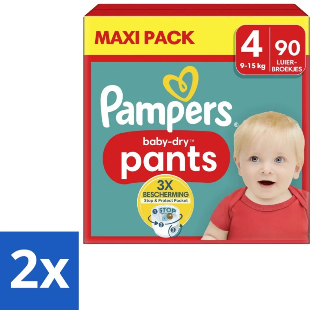 Pampers Baby Dry Pants Maat 4