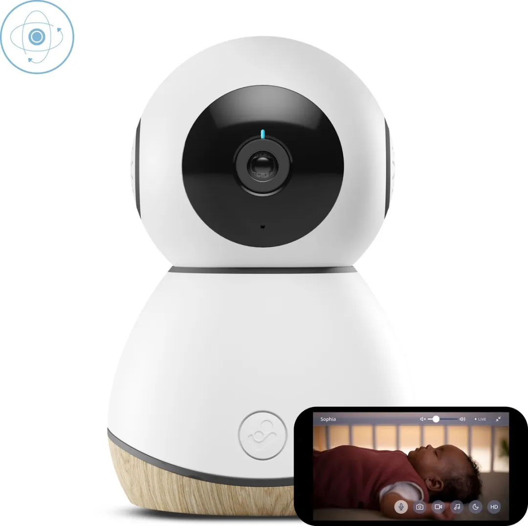Maxi-Cosi See Babyfoon - App-verbonden - Geluid & beweging - Wit