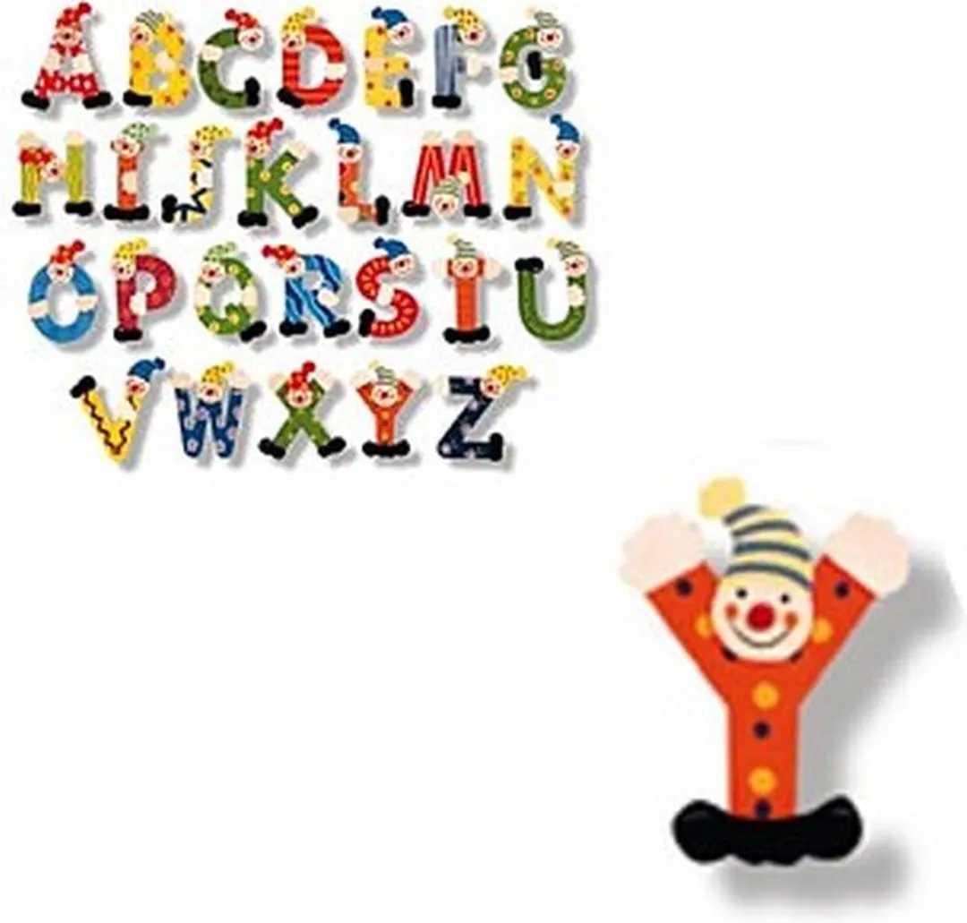 Simply For Kids Houten Naamletter Clown Y