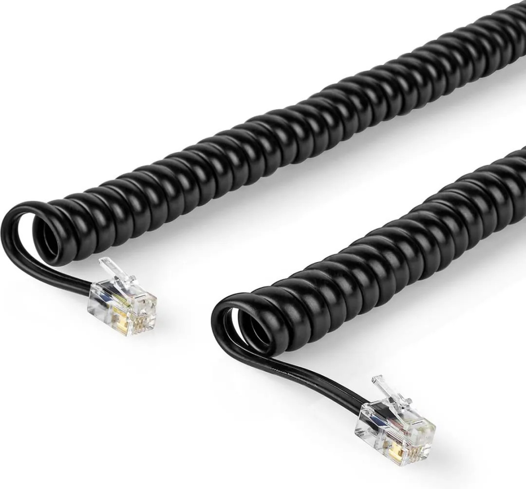 Nedis Telecomkabel TCGP90100BK50 RJ10 - 5m - Zwart