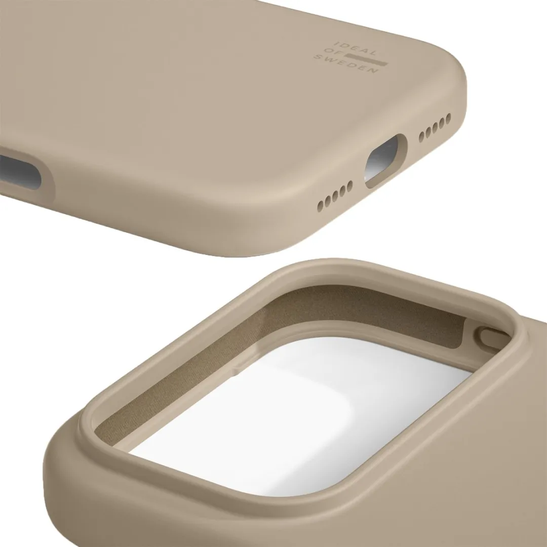 iDeal of Sweden iPhone 17 Pro Max Silicone Hoes - Beige - IDSICMS-I2567P-128