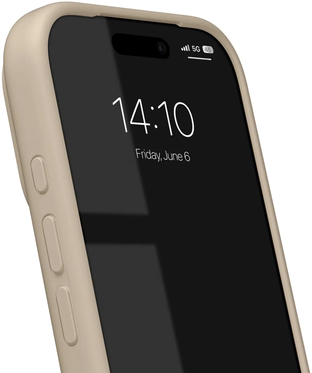 iDeal of Sweden iPhone 17 Pro Max Silicone Hoes - Beige - IDSICMS-I2567P-128