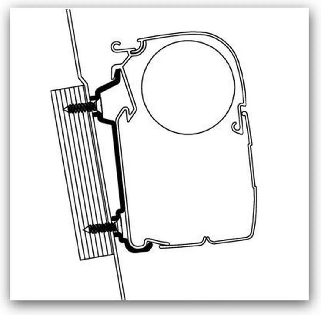 Thule Ford Transit Highroof Adapter Serie 5 - 2 Stuks