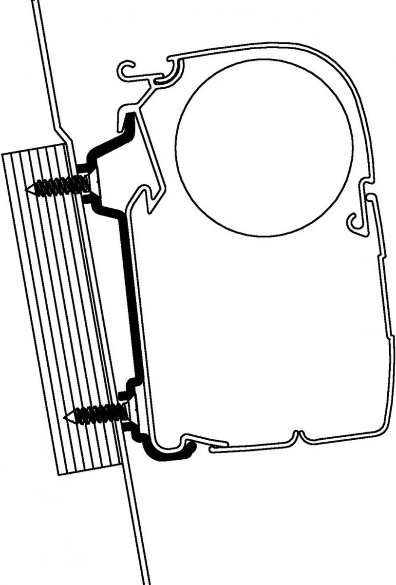 Thule Ford Transit Highroof Adapter Serie 5 - 2 Stuks