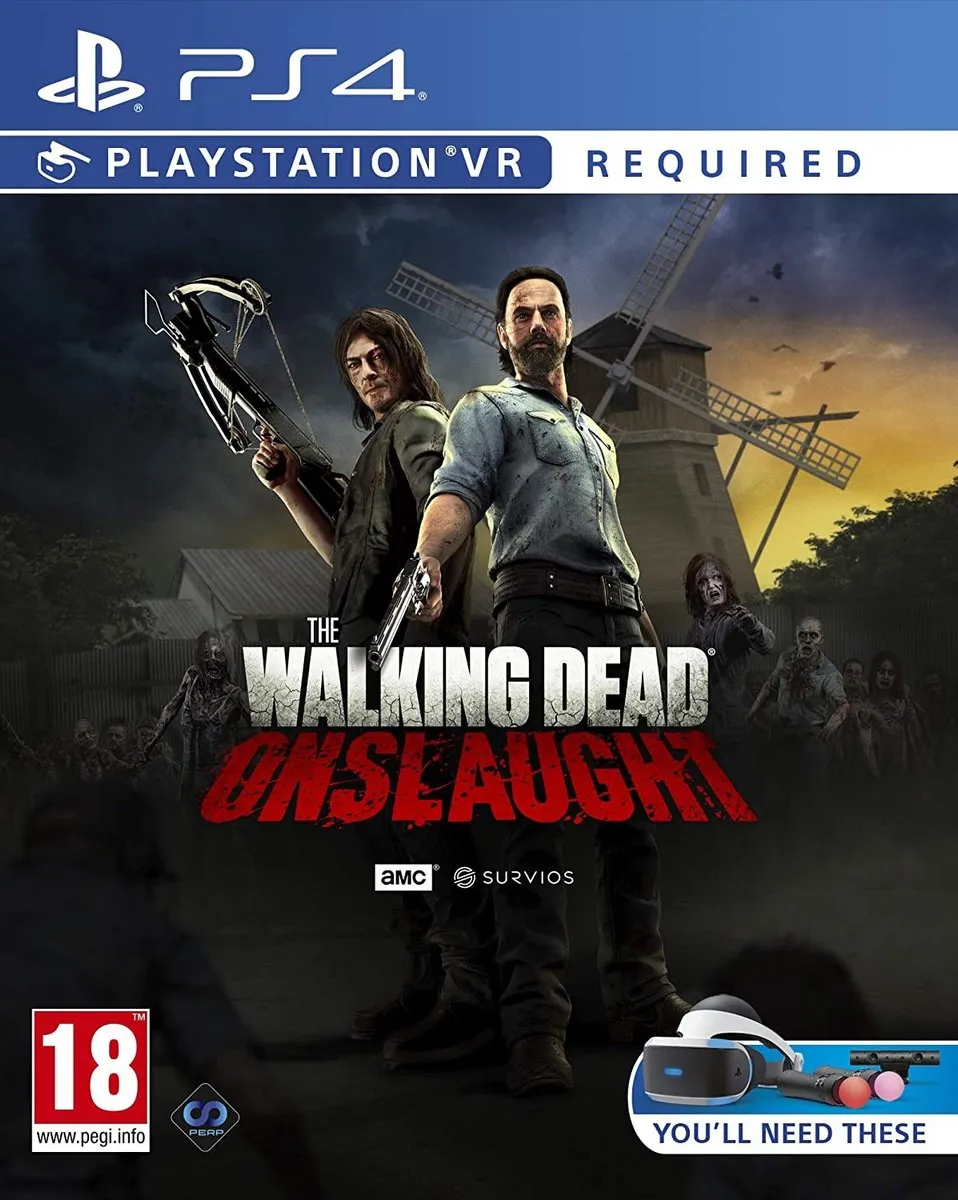 Mindscape The Walking Dead Onslaught PlayStation