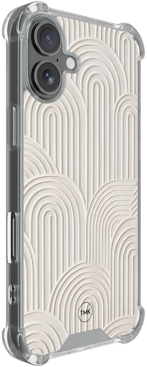 Casevibes iPhone 17 Shockproof Hoesje A/i17/S/012 - Beige