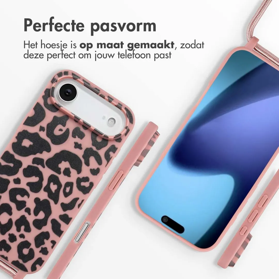 Imoshion iPhone 17 Air Hoesje Animal Pink
