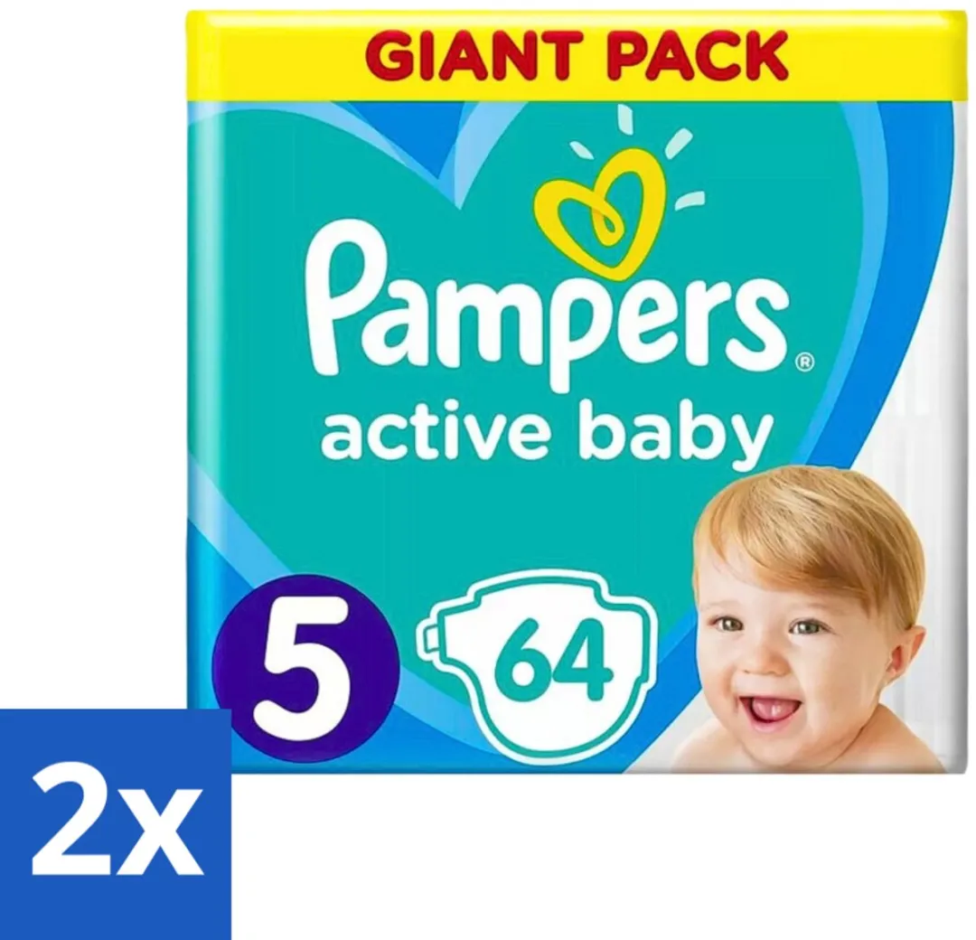 Pampers Active Baby Luiers Maat 5