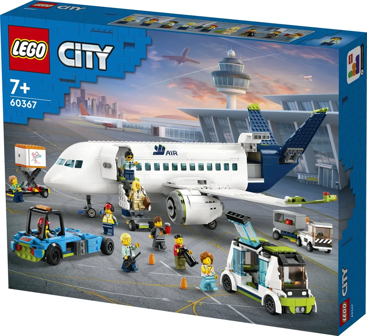 LEGO City Passagiersvliegtuig 60367 - 913 Stukken - afbeelding 6 van 6