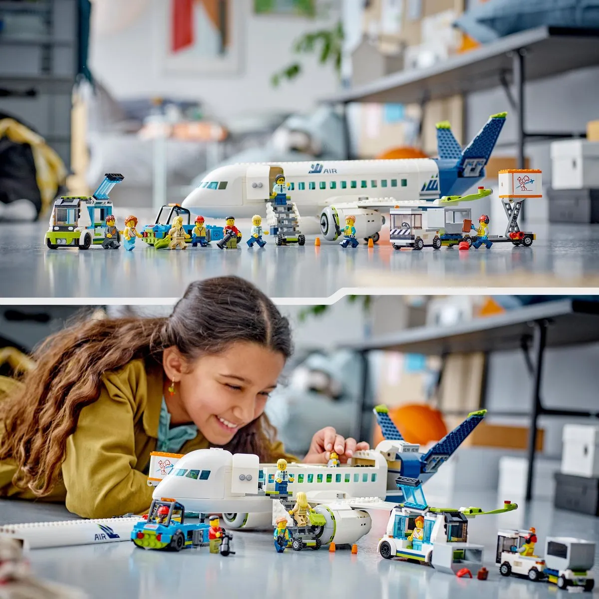LEGO City Passagiersvliegtuig 60367 - 913 Stukken