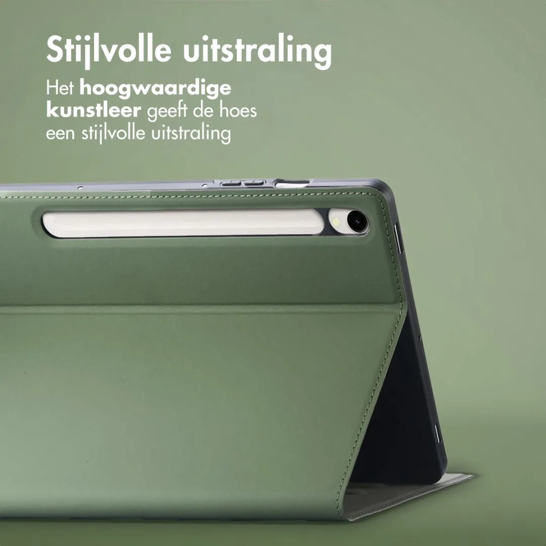 Accezz Tablethoes SH00068424 - Samsung Galaxy Tab S10/S9 Ultra 14.6" - Groen