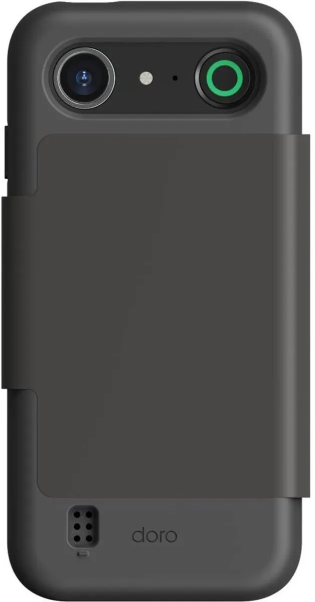 Doro Aurora A10 Wallet Case - 270-70867 - Zwart