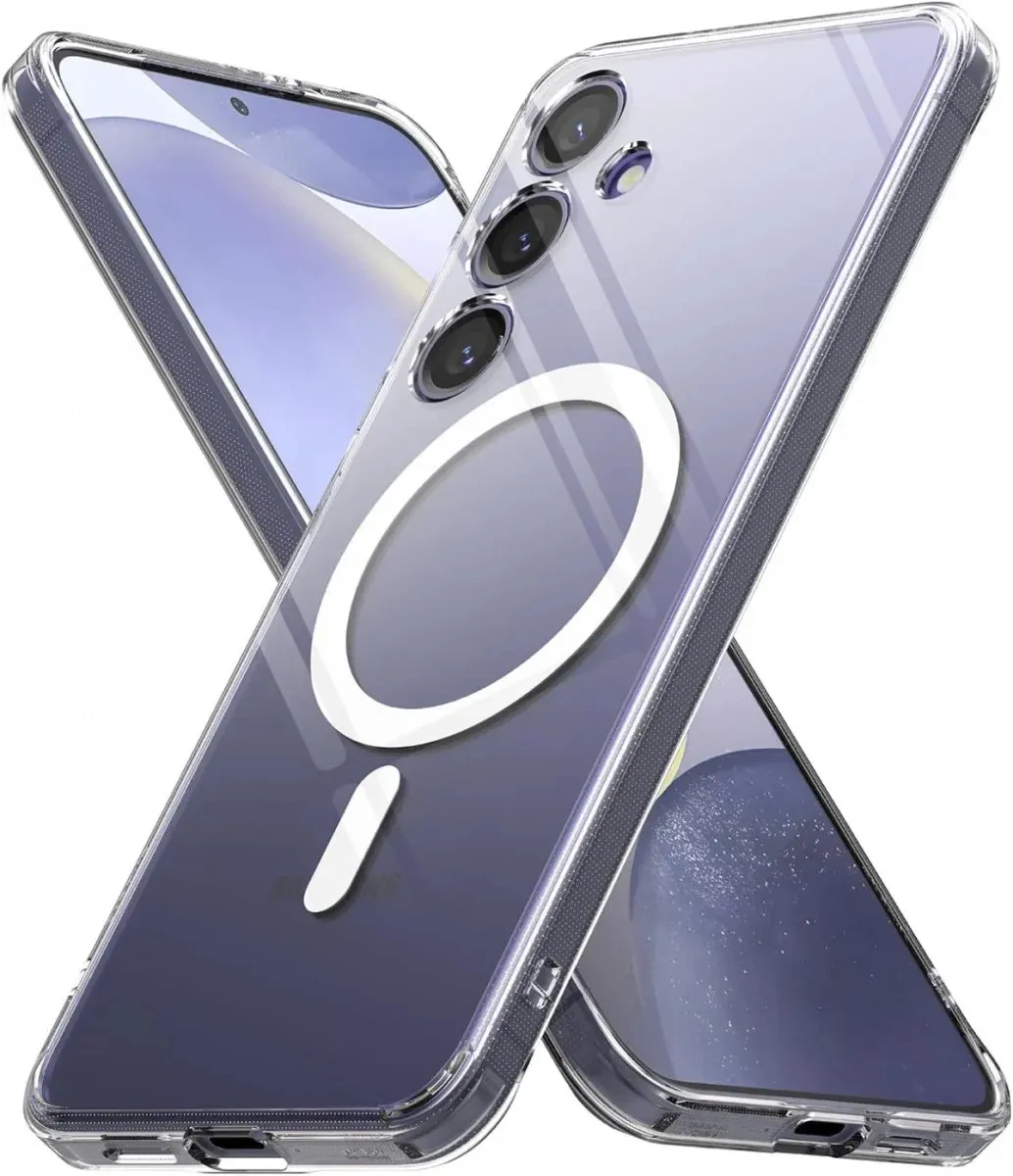 Ringke Fusion Magnetic Hoesje Samsung Galaxy S24 FE - Transparant