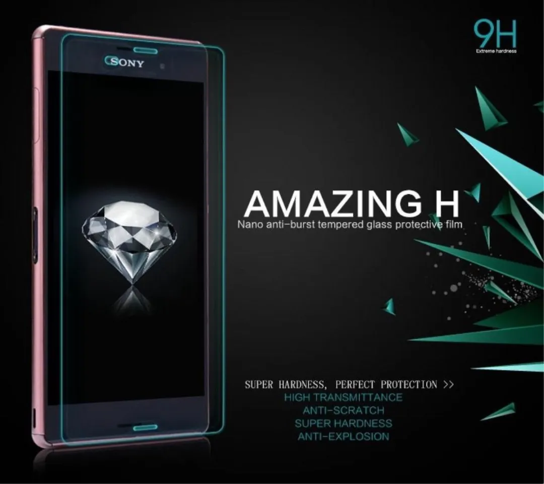 Nillkin Tempered Glass 9H Nano Beschermer Sony Xperia Z3 - afbeelding 5 van 6
