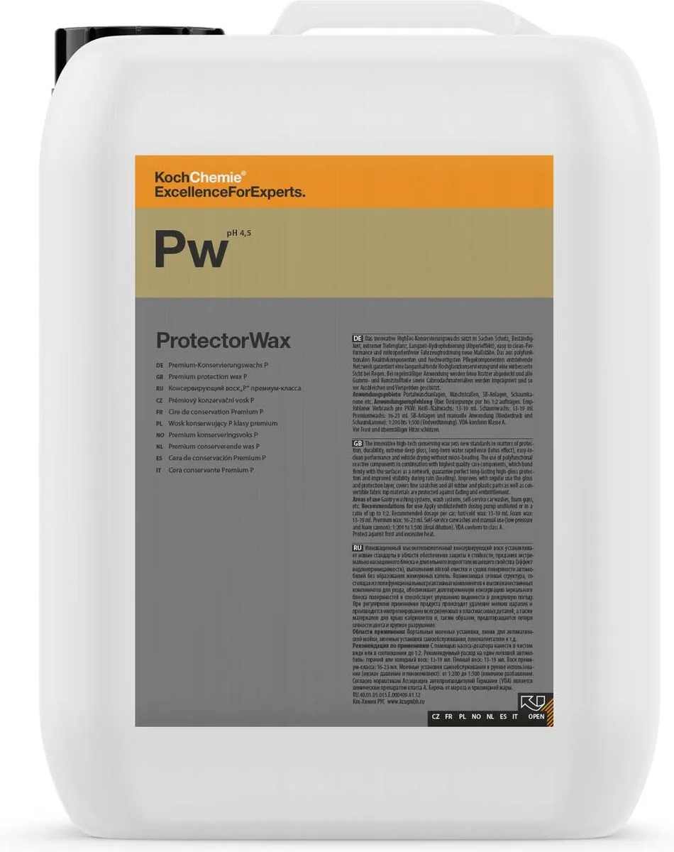 Koch Chemie ProtectorWax 10 liter