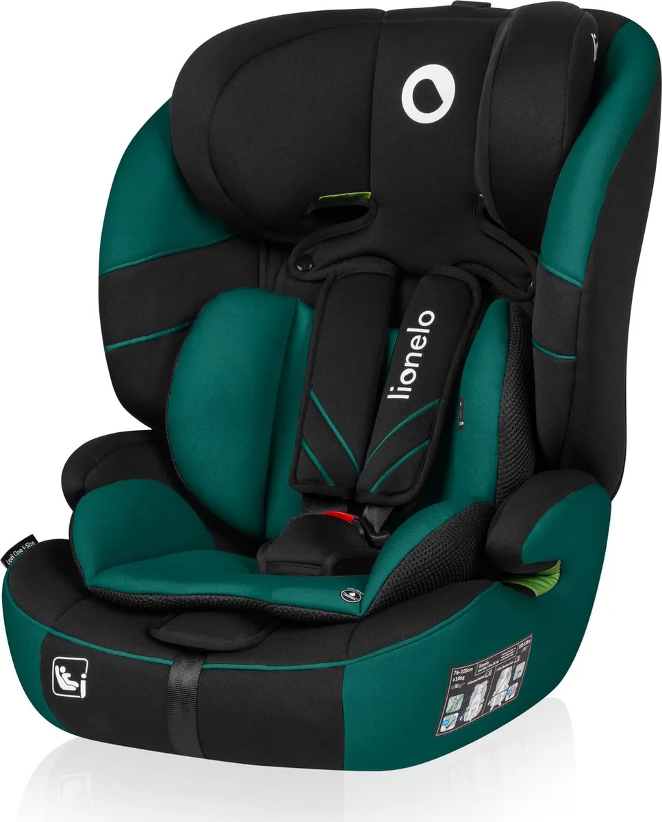 Lionelo Levi One i-Size Autostoeltje 76-150cm R129 - Groen