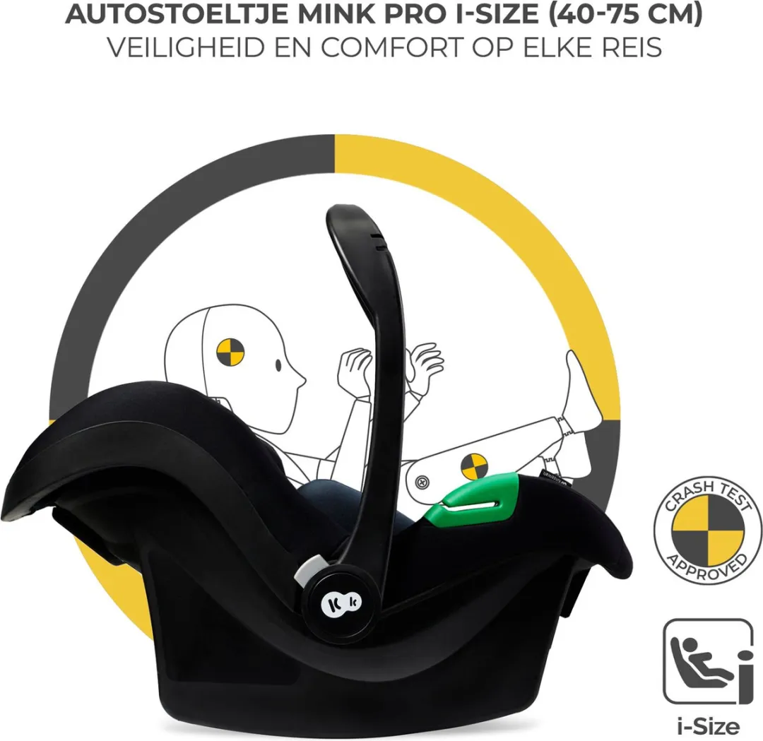 KinderKraft MOOV 2 3-in-1 Kinderwagen - Grijs