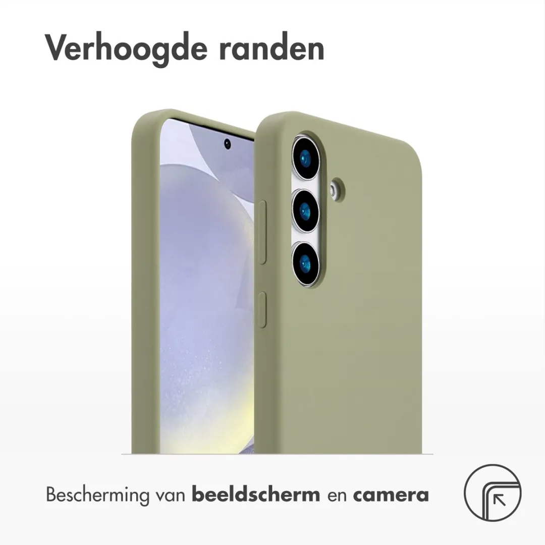 Accezz Hoesje Samsung Galaxy S25 Plus - Olijfgroen MagSafe - afbeelding 6 van 6
