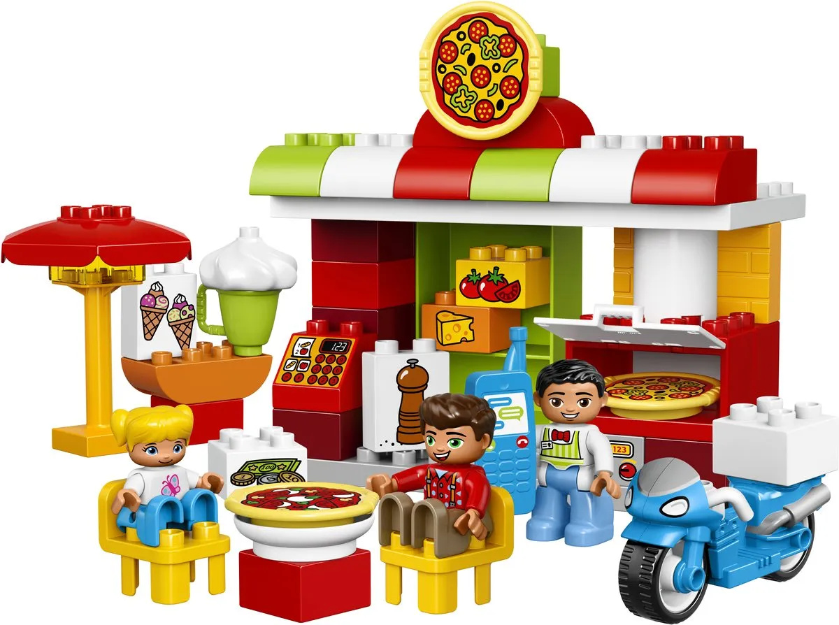 LEGO DUPLO Pizzeria 10834 - 57 Stukken - 3 Minifiguren