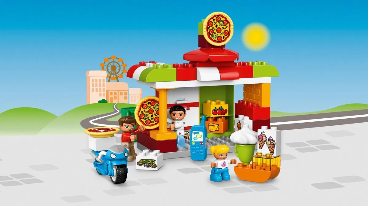 LEGO DUPLO Pizzeria 10834 - 57 Stukken - 3 Minifiguren