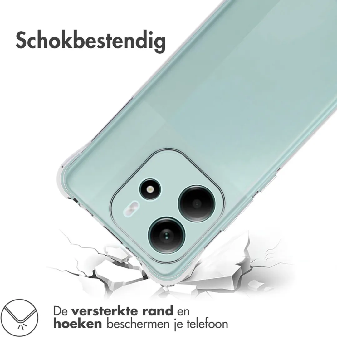 Imoshion Hoesje voor Xiaomi Redmi Note 14 4G - Transparant