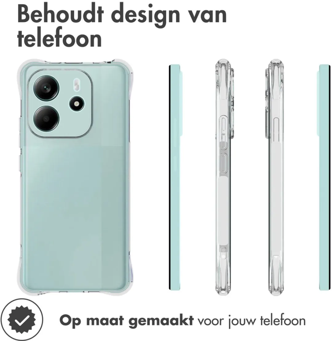 Imoshion Hoesje voor Xiaomi Redmi Note 14 4G - Transparant