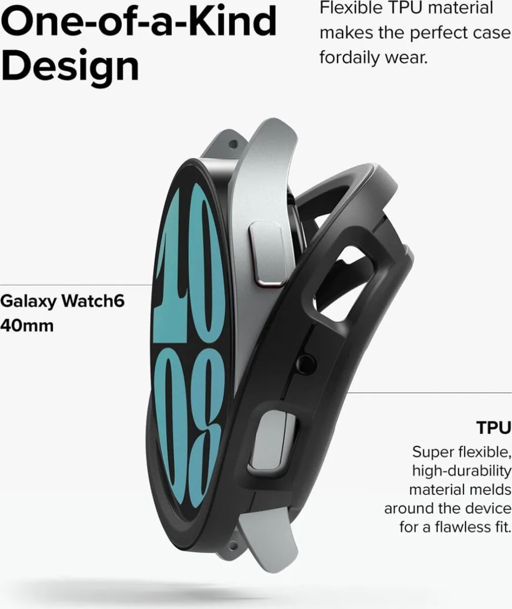 Ringke Air Sports Hoesje Samsung Galaxy Watch 6 40mm - Zwart