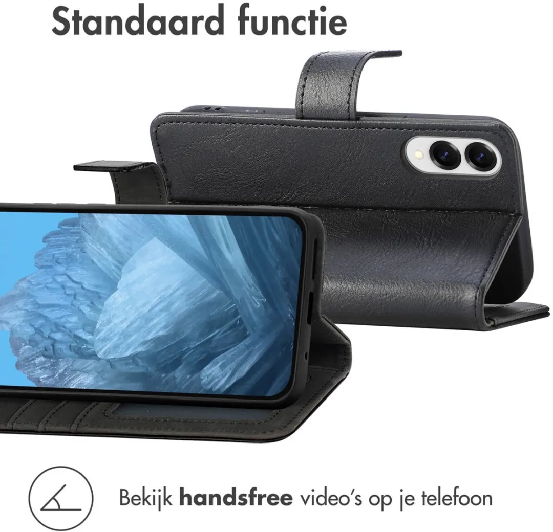 Imoshion Hoesje Samsung Galaxy S25 Edge - 3 Pasjes - Zwart
