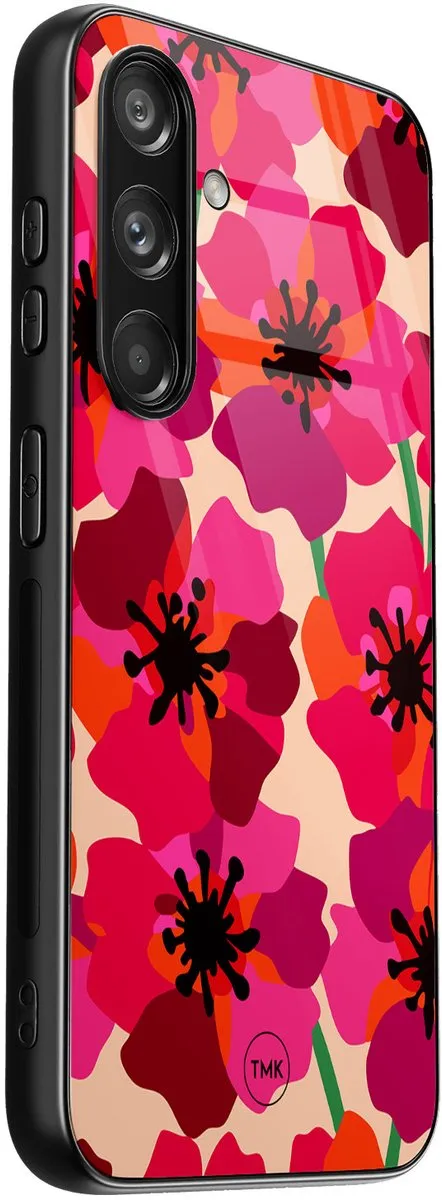 Casevibes Hoesje Samsung Galaxy S24 Pink Floral Bliss - Roze - afbeelding 2 van 3