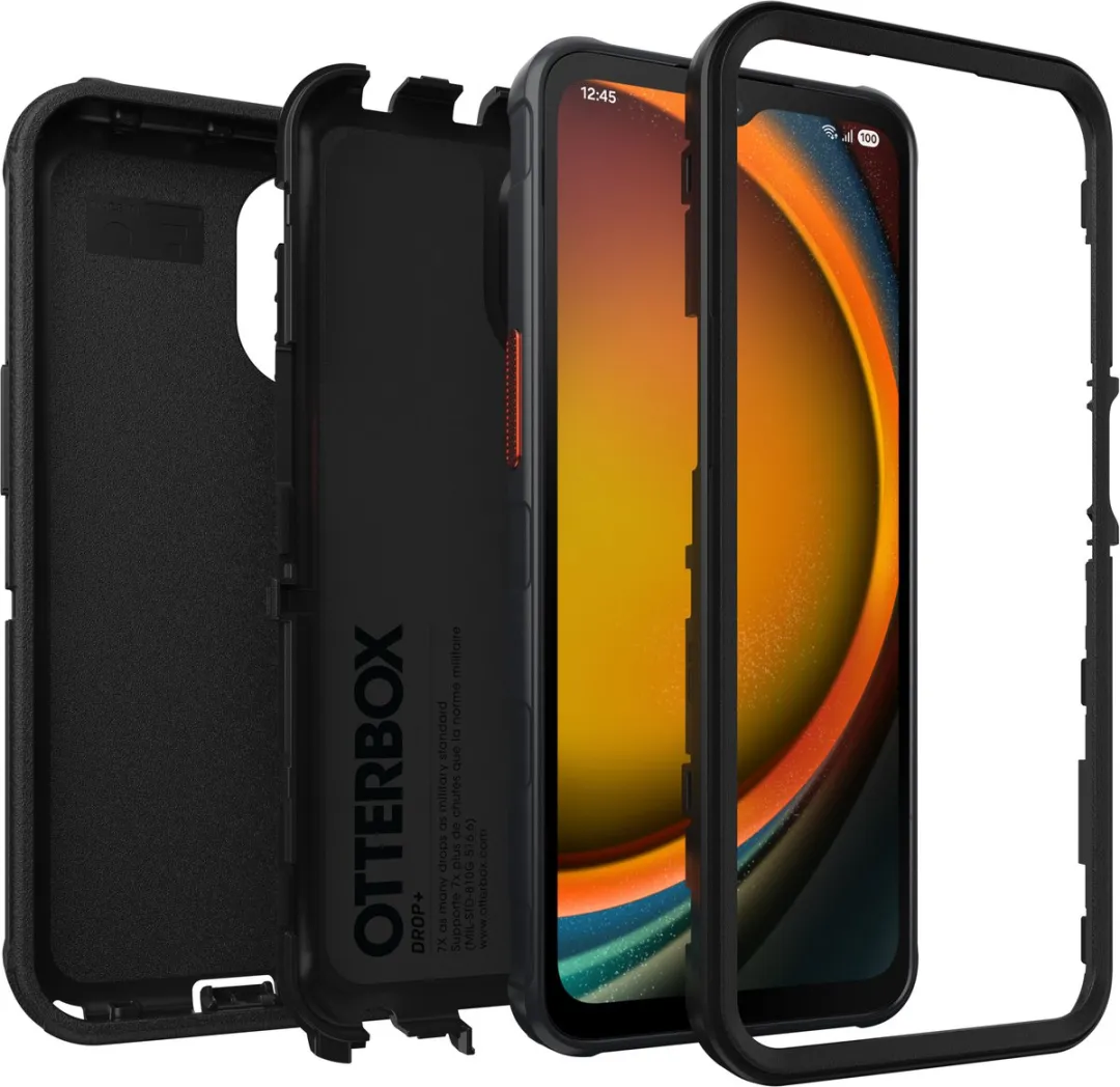 OtterBox Defender Case Samsung Galaxy Xcover7 Pro 77-97774 - Zwart - afbeelding 5 van 6