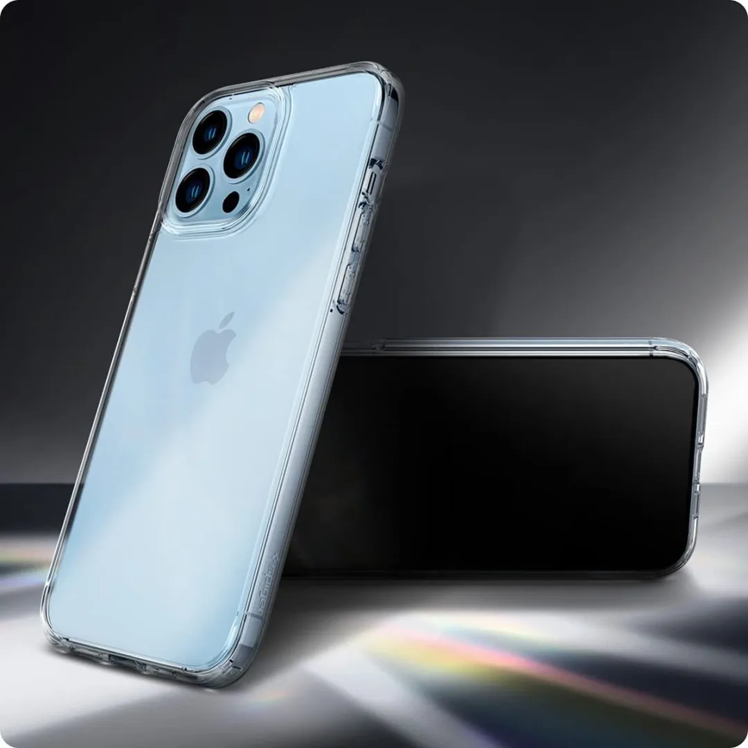 Spigen Crystal Flex iPhone 13 Pro Max Hoesje - Transparant