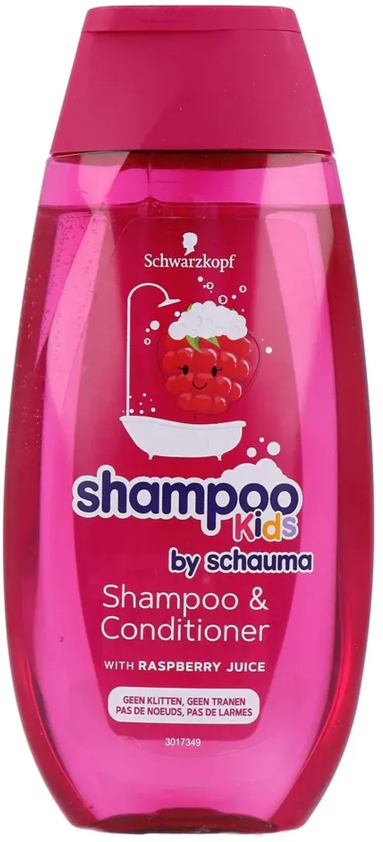 Schwarzkopf Kids Shampoo & Conditioner Raspberry 250ml