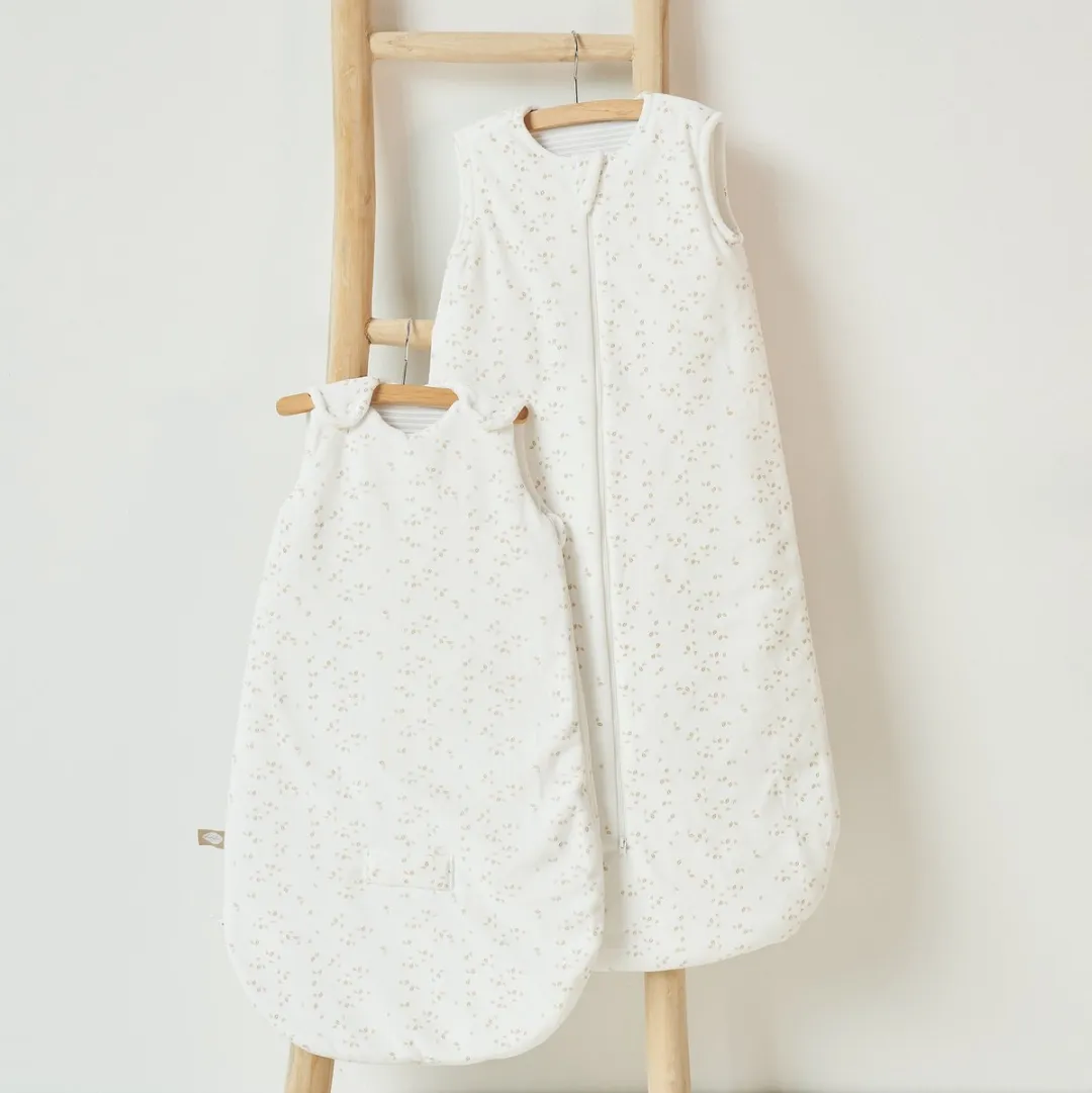 Nattou FLO Ernest & Oli Slaapzak Baby 70cm - Wit