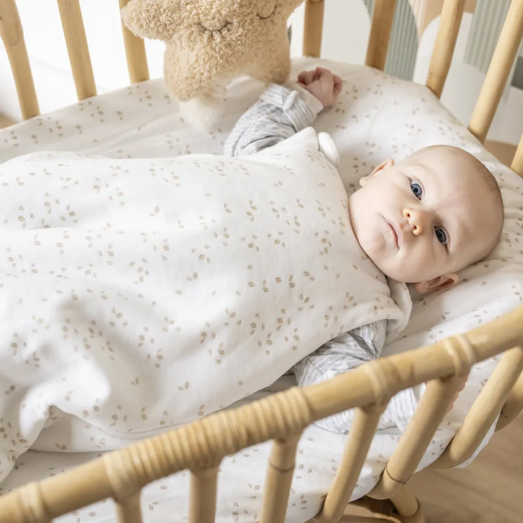 Nattou FLO Ernest & Oli Slaapzak Baby 70cm - Wit