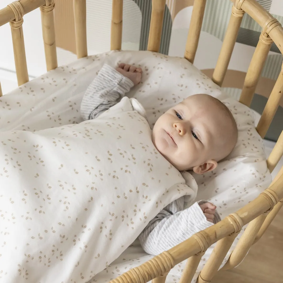 Nattou FLO Ernest & Oli Slaapzak Baby 70cm - Wit