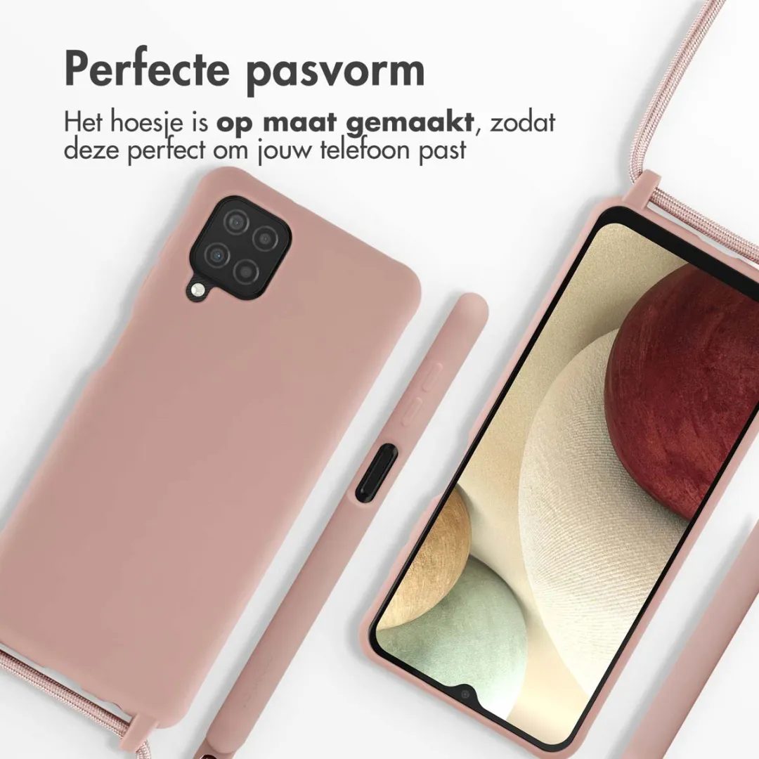 Imoshion Hoesje Samsung Galaxy A12 - Siliconen - Sand Pink