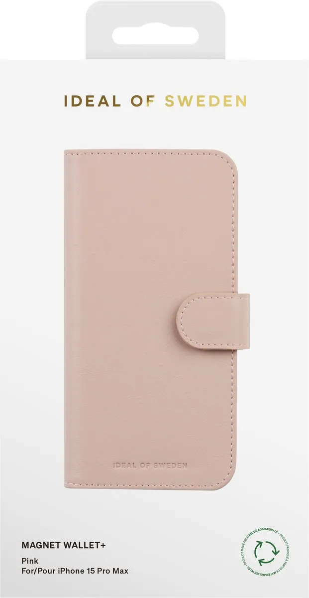 iDeal of Sweden Wallet+ MagSafe iPhone 15PM - 12 Pasjes - Pink - afbeelding 3 van 6