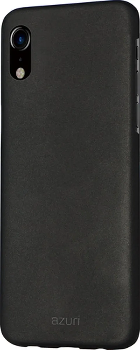 Azuri Metallic Hoesje AZCOVMETIPHXR-BLK - iPhone XR/11 - Zwart - afbeelding 6 van 6