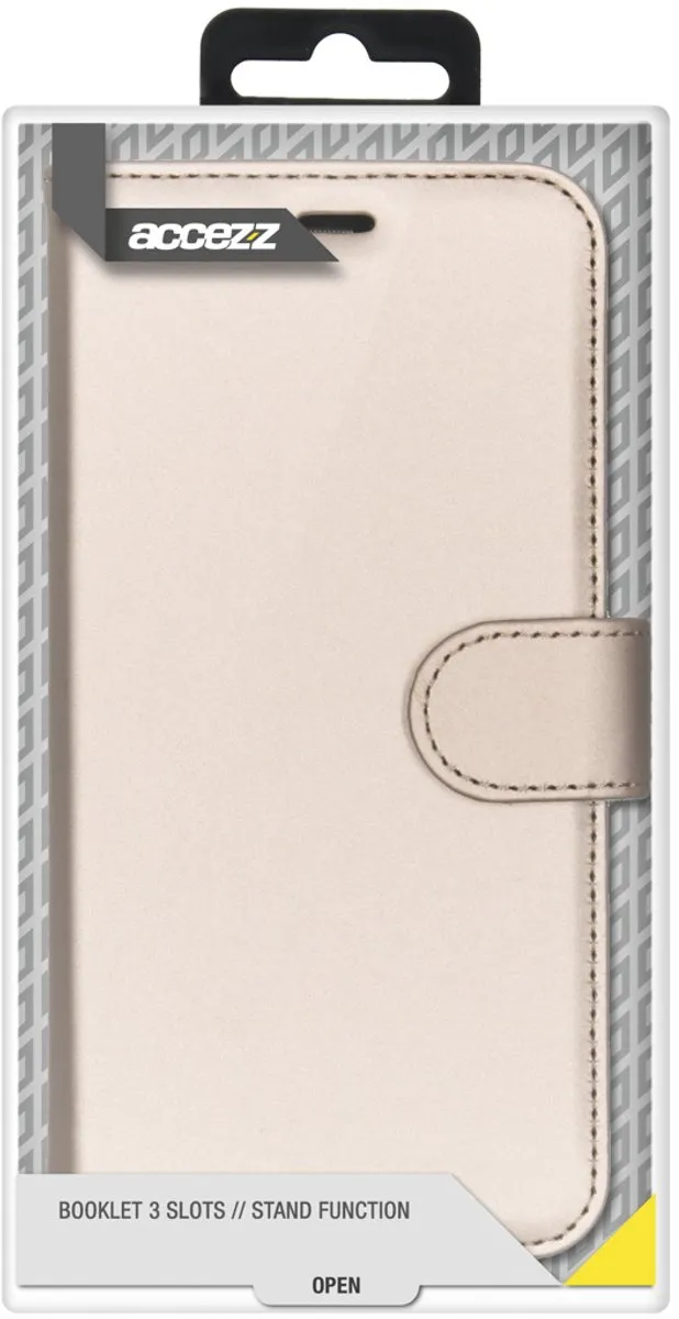 Accezz Hoesje Samsung Galaxy A72 Goud - 3 Pasjes