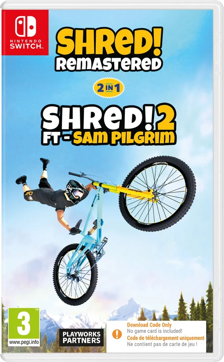 Mindscape Shred! Remastered & Shred 2 Nintendo Switch