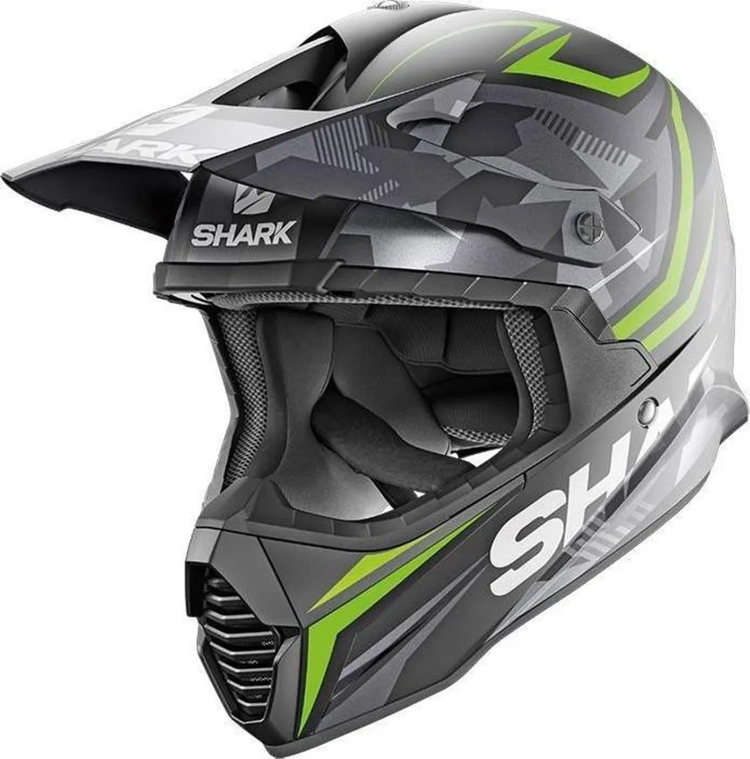 Shark Varial Tixier Crosshelm - S - Rood/Wit/Blauw
