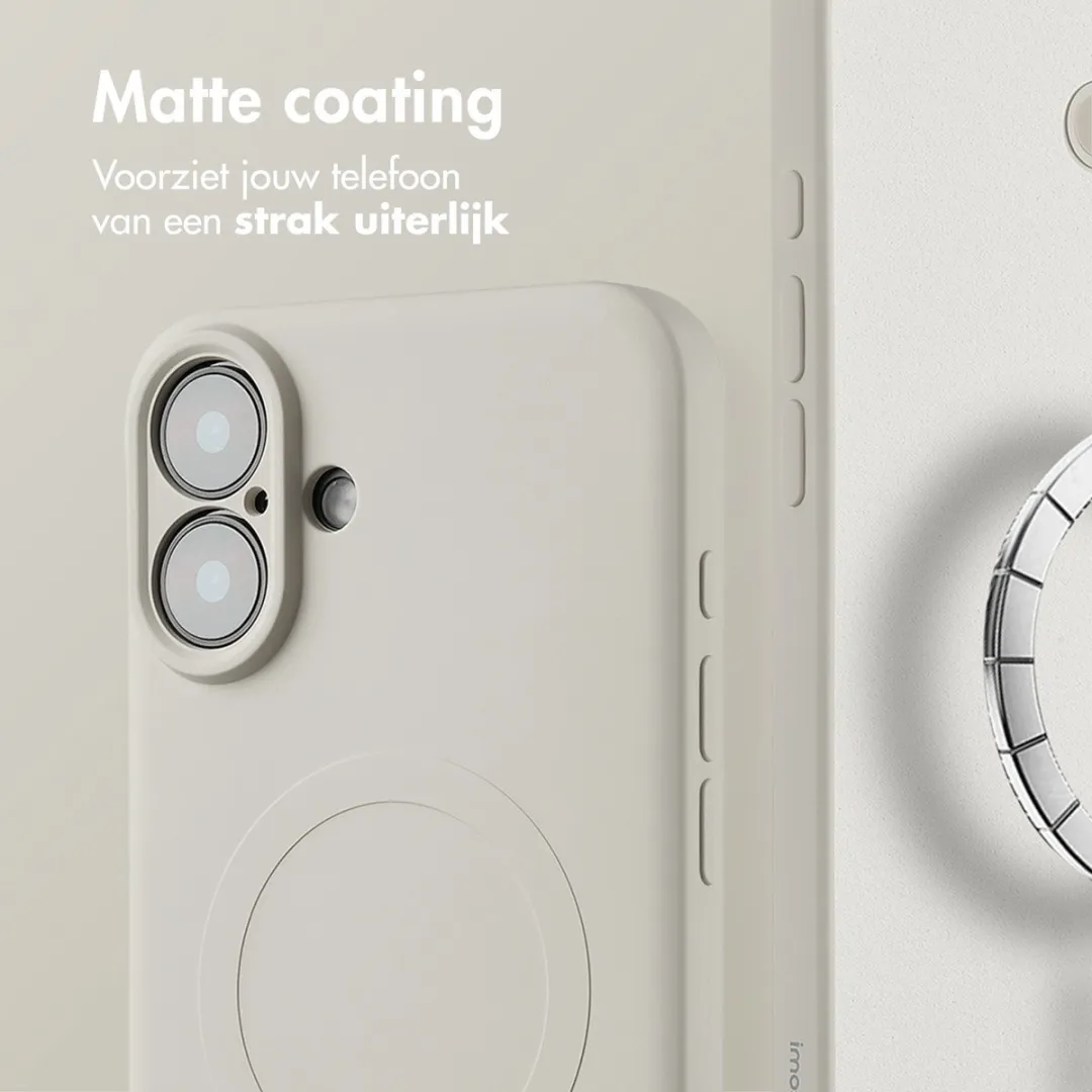 Imoshion Hoesje iPhone 16 Plus MagSafe - Beige