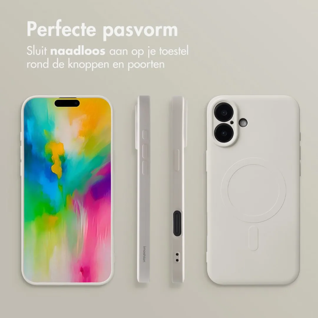 Imoshion Hoesje iPhone 16 Plus MagSafe - Beige - afbeelding 6 van 6