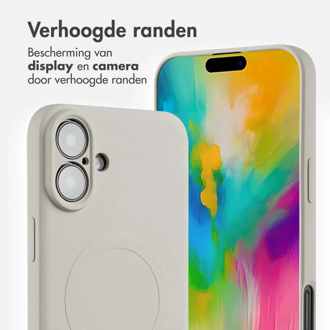Imoshion Hoesje iPhone 16 Plus MagSafe - Beige